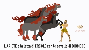 Ercole e la cattura delle cavalle di Diomede