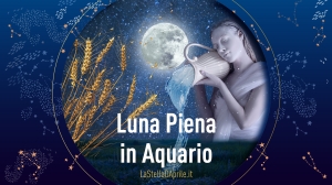 LUNA PIENA IN AQUARIO